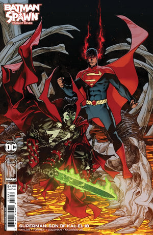 Superman: Son of Kal-El #18 (Ryan Sook DC Spawn Card Stock Variant) - Sweets and Geeks