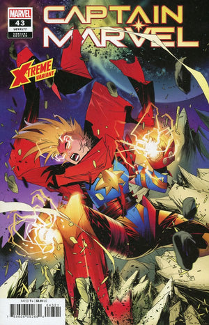 Captain Marvel #43 (Vincentini X-Treme Marvel Variant) - Sweets and Geeks