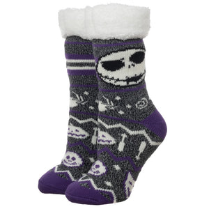 Nightmare Before Christmas Cozy Slipper Sock - Sweets and Geeks