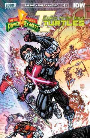 Mighty Morphin Power Rangers / Teenage Mutant Ninja Turtles II #4 (Cover B Eastman & Williams) - Sweets and Geeks