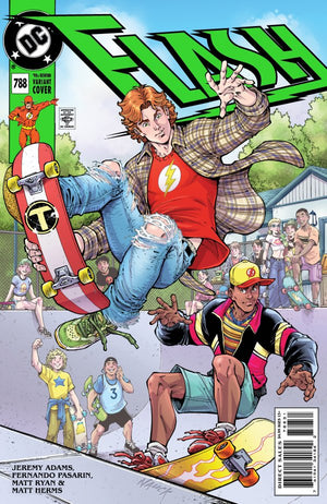 The Flash #788 (Todd Nauck '90s Cover Month Card Stock Variant) - Sweets and Geeks