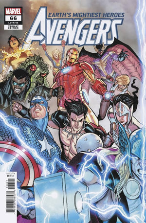 The Avengers #66 (Caselli Past / Future Avengers Assemble Connecting Variant) - Sweets and Geeks
