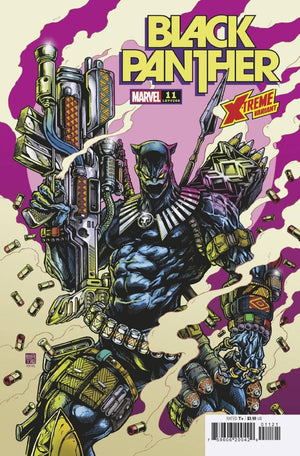 Black Panther #11 (Okazaki Marvel X-Treme Variant) - Sweets and Geeks