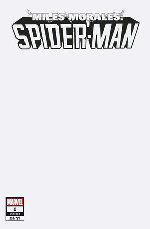 Miles Morales: Spider-Man #1 (Blank Variant) - Sweets and Geeks