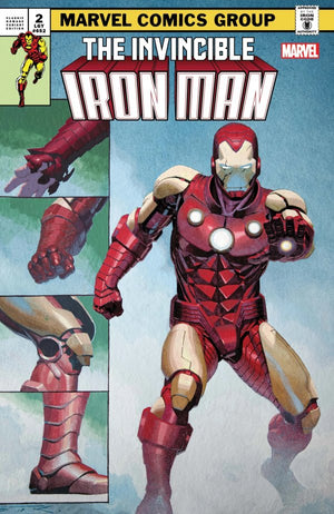 The Invincible Iron Man #2 (Ribic Classic Homage Variant) - Sweets and Geeks