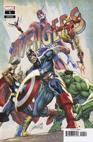 Avengers Assemble: Alpha #1 (Campbell Anniversary Variant) - Sweets and Geeks