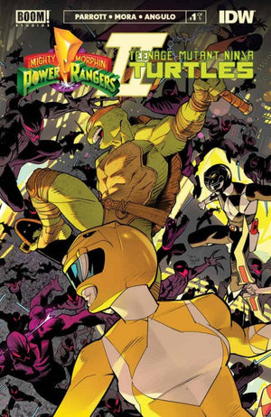 Mighty Morphin Power Rangers / Teenage Mutant Ninja Turtles II #1 (Cover B Dan Mora Connecting Variant 2) - Sweets and Geeks
