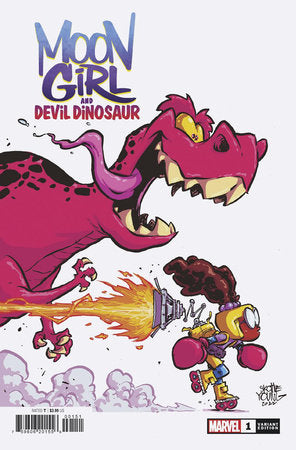 Moon Girl and Devil Dinosaur #1 (Skottie Young Variant) - Sweets and Geeks