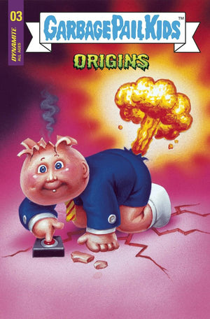 Garbage Pail Kids: Origins #3 (D Cover Trading Card) - Sweets and Geeks