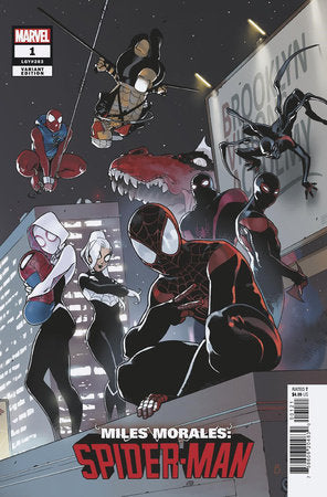 Miles Morales: Spider-Man #1 (Bengal Connecting Variant) - Sweets and Geeks