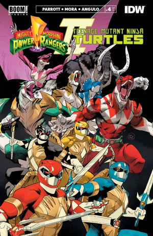 Mighty Morphin Power Rangers / Teenage Mutant Ninja Turtles II #4 - Sweets and Geeks