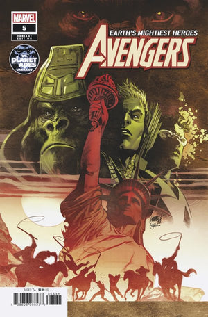 The Avengers #65 (Larraz Planet Of The Apes Variant) - Sweets and Geeks