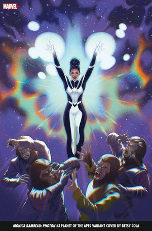 Monica Rambeau: Photon #3 (Betsy Cola Planet Of The Apes Variant) - Sweets and Geeks
