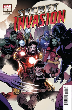 Secret Invasion #4 (Yu Variant) - Sweets and Geeks