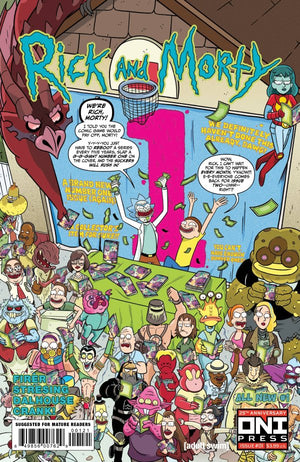 Rick and Morty #1 (Cover B) - Sweets and Geeks