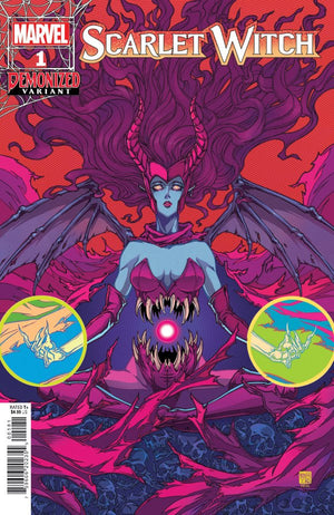 Scarlet Witch #1 (Okazaki Demonized Variant) - Sweets and Geeks