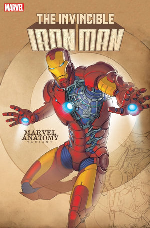 The Invincible Iron Man #3 (Marvel Lobe Anatomy Variant) - Sweets and Geeks