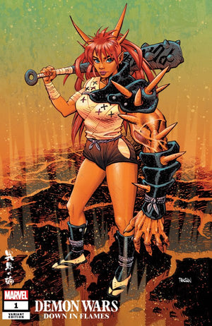 Demon Wars: Down in Flames #1 (Panosian Variant) - Sweets and Geeks