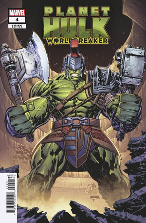 Planet Hulk: Worldbreaker #4 (Lashley Variant) - Sweets and Geeks
