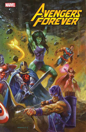 Avengers Forever #13 (Alex Horley '80s Avengers Assemble Connecting Variant) - Sweets and Geeks