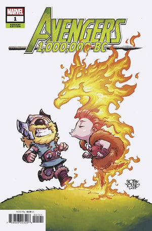The Avengers: 1,000,000 B.C. #1 (Skottie Young Variant) - Sweets and Geeks