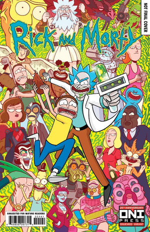 Rick and Morty #100 (Ellerby Variant) - Sweets and Geeks