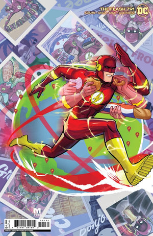 The Flash #791 (Marco Dalfonso Card Stock Variant) - Sweets and Geeks