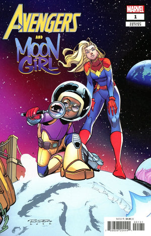The Avengers and Moon Girl #1 (Randolph Connecting Variant) - Sweets and Geeks