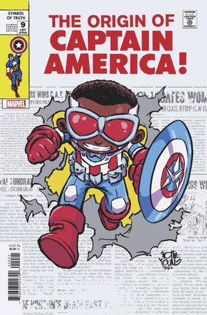 Captain America: Symbol of Truth #9 (Young Classic Homage Variant) - Sweets and Geeks