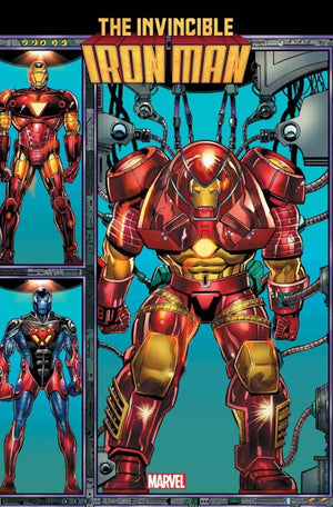 The Invincible Iron Man #2 (Bob Layton Connecting Variant) - Sweets and Geeks