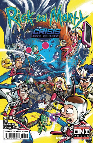 Rick and Morty: Crisis on C-137 #4 (Cover B) - Sweets and Geeks
