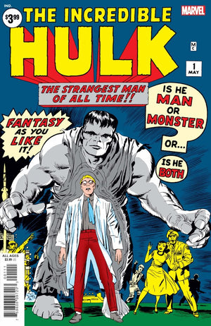 The Incredible Hulk #1 Facsimile Edition (2023) - Sweets and Geeks