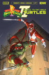 Mighty Morphin Power Rangers / Teenage Mutant Ninja Turtles II #1 (Cover I Taurin Clarke Cardstock Variant) - Sweets and Geeks
