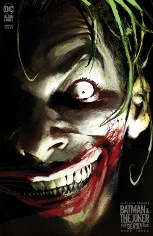 Batman & The Joker: The Deadly Duo #3 (Jason Shawn Alexander Joker Card Stock Variant) - Sweets and Geeks