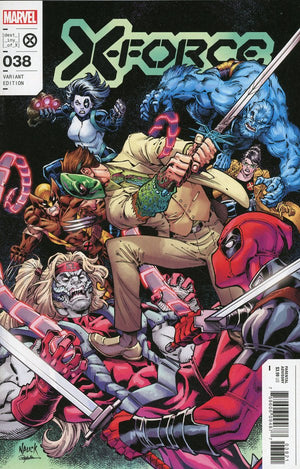 X-Force #38 (Nauck Variant) - Sweets and Geeks