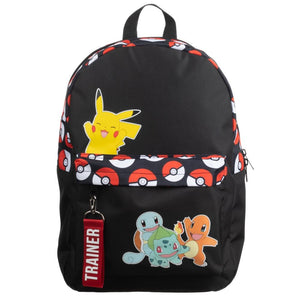 Pokemon Multi Character Color Block Backpack - Sweets and Geeks