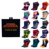 My Hero Academia 15 Days Ankle Sock Set - Sweets and Geeks