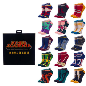 My Hero Academia 15 Days Ankle Sock Set - Sweets and Geeks