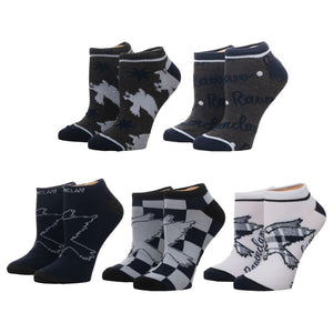 Harry Potter Ravenclaw 5 Pair Ankle Pack - Sweets and Geeks