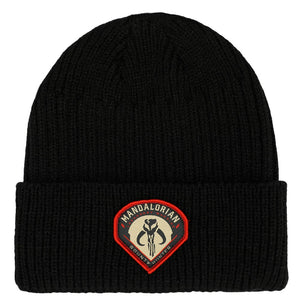 Star Wars The Mandalorian Patch Beanie - Sweets and Geeks