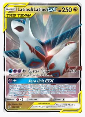 Latias & Latios GX SM - Team Up # 113/181 - Sweets and Geeks