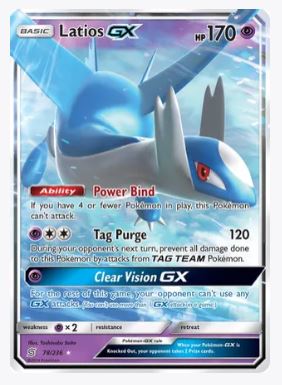 Latios GX SM - Unified Minds	# 78/236 - Sweets and Geeks