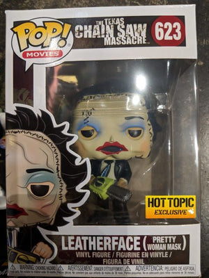 Funko Pop Movies: The Texas Chainsaw Massacre - Leatherface (Pretty Woman Mask) (Hot Topic Exclusive) #623 - Sweets and Geeks