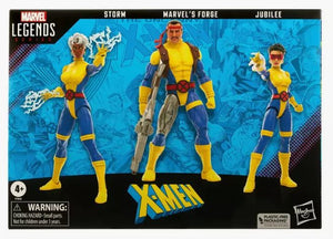 Marvel Legends X-Men 60th Anniversary 3 pack Storm, Forge, Jubilee - Sweets and Geeks