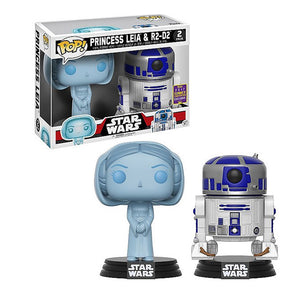 Funko Pop Movies: Star Wars - Princess Leia & R2-D2 (2017 Summer Convention) 2 Pack - Sweets and Geeks