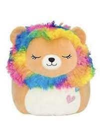 Squishmallow - Leonard the Lion 5" (Closed Eyes) - Sweets and Geeks