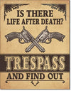 Life After Death? - Tin Sign - Sweets and Geeks