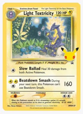 Light Toxtricity - SWSH137SWSH: Sword & Shield Promo Cards # SWSH137 - Sweets and Geeks