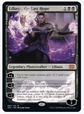 Liliana, the Last Hope - Double Masters 2022 - #081/331 - Sweets and Geeks