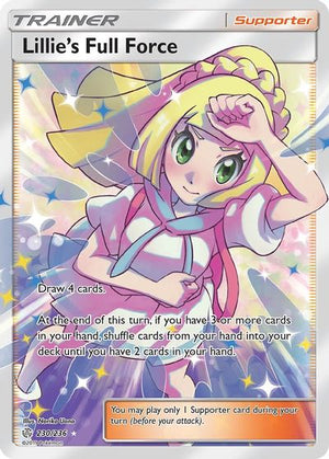 Lillie's Full Force (Full Art) SM - Cosmic Eclipse # 230/236 - Sweets and Geeks